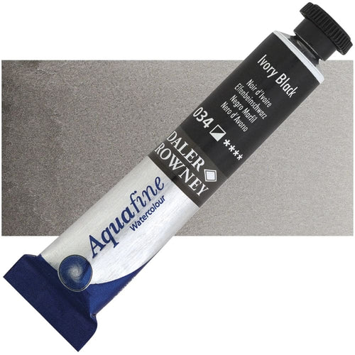 AQUAFINE WATERCOLOUR 8ML IVORY BLACK- D131008034