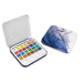 AQUAFINE WATERCOLOUR TRAVEL TIN 24 HALF PAN -D131900924