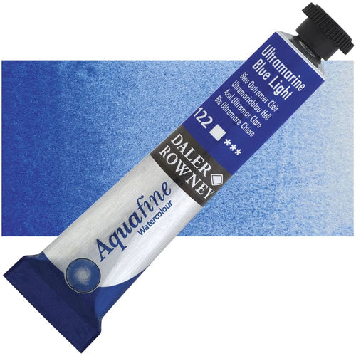 AQUAFINE WATERCOLOUR 8ML ULTRAMARINE BLUE LIGHT- D131008122
