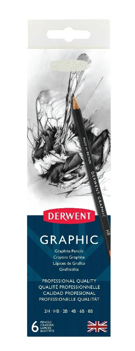 DERWENT GRAPHIC PACK OF 6  - 0700835