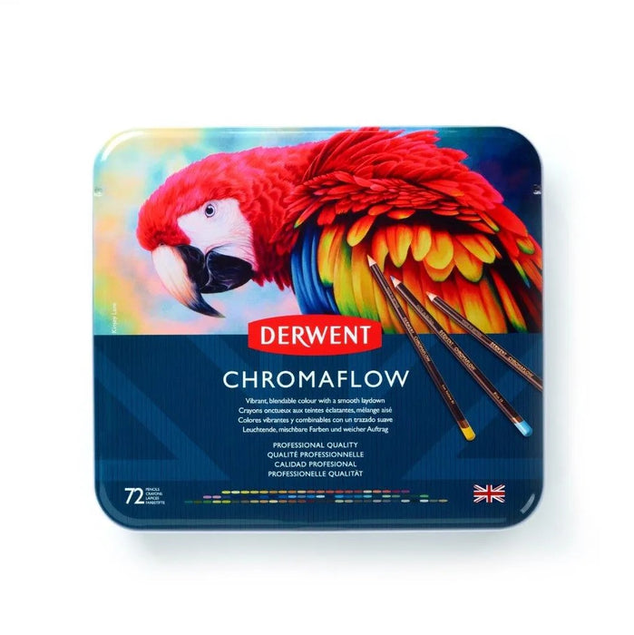 DERWENT CHROMAFLOW TIN OF 72 - 2306014