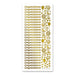 STICKER CONGRATULATIONS SMALL GOLD - XL417U-01