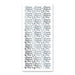 STICKER HAPPY MOTHERS DAY SILVER - XL282P-02