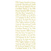 STICKER DEPPEST SYMPATHY GOLD - XL746P-01
