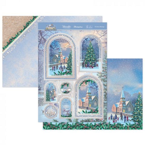 HUNKYDORY TOPPER SNOWY DAYS CHRISTMAS BLESSINGS - SNOWY22-901