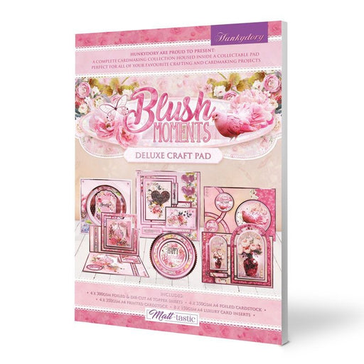 HUNKYDORY DELUXE CRAFT PAD BLUSH MOMENTS - DCPAD116