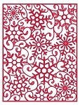 SUE WILSON DIES FESTIVE COL FROSTY MINI BACKGROUND - CED3024