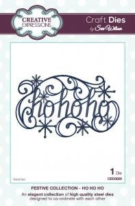 SUE WILSON DIES FESTIVE COLLECTION HO HO HO - CED3029