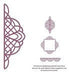 SUE WILSON DIES CONFIGURATIONS TEARDROP ADORNMENT - CED6305