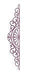SUE WILSON DIES CONFIGURATIONS CHARMING LACE TRIM - CED6404