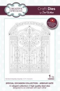 SUE WILSON DIES SPECIAL OCCASION COLL ARBOUR GATE - CED9403