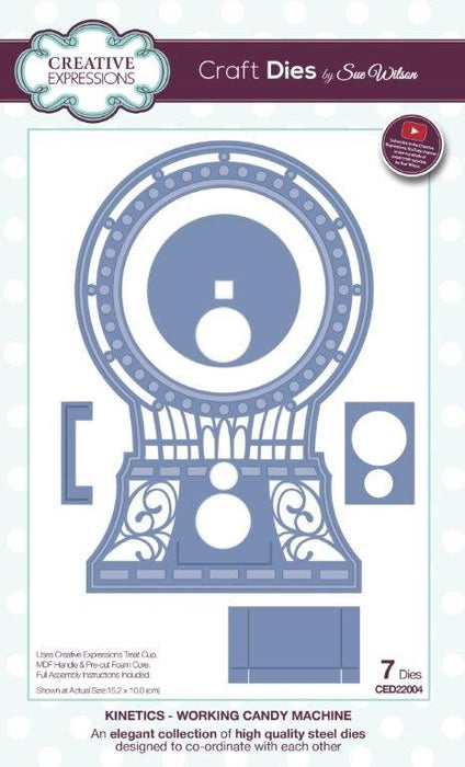 SUE WILSON DIES KINETICS COLL WORKING CANDY MACHINE - CED22004