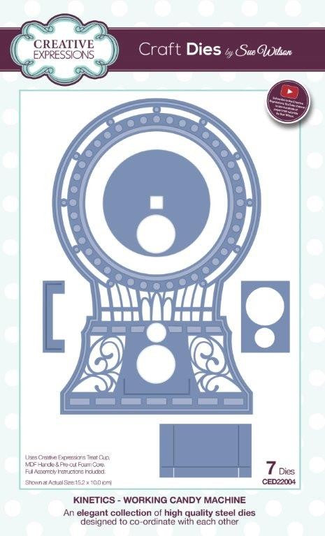SUE WILSON DIES KINETICS COLL WORKING CANDY MACHINE - CED22004