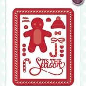SUE WILSON FESTIVE COLLECTION GINGERBREAD MAN - CED3114