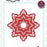 SUE WILSON FESTIVE COLLECTION SCALLOPED SNOWFLAKE FRAME - CED3120