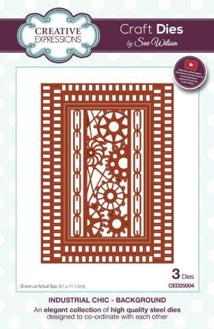 SUE WILSON INDUSTRIAL CHIC COLLECTION BACKGROUND - CED25004