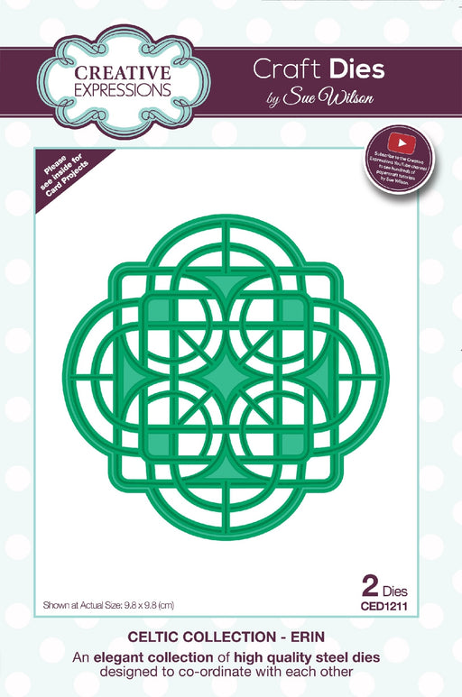 SUE WILSON DIES CELTIC COLLECTION ERIN - CED1211
