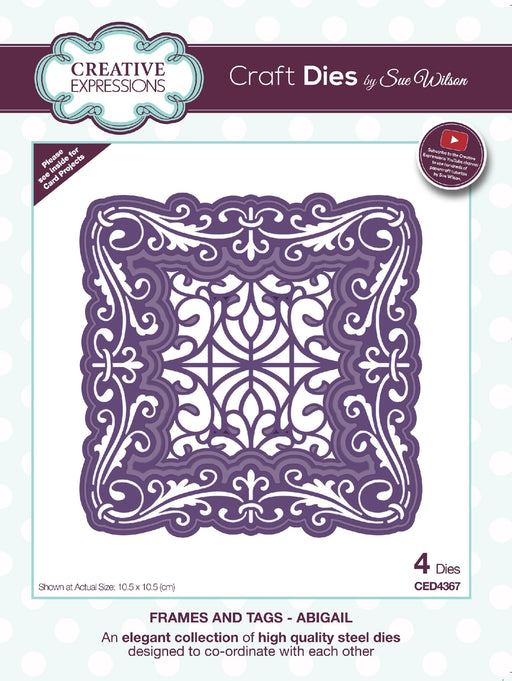 SUE WILSON DIES FRAMES TAGS COLL ABIGAIL - CED4367