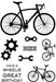 WOODWARE CLEAR STAMPS ON YOUR BIKE - JGS638