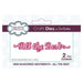 SUE WILSON MINI SHADOWED SENTIMENTS ALL THE BEST - CEDSS008