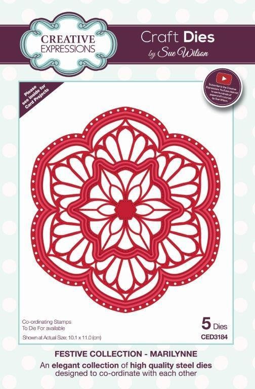 SUE WILSON DIE FESTIVE COLL MARILYNNE - CED3184