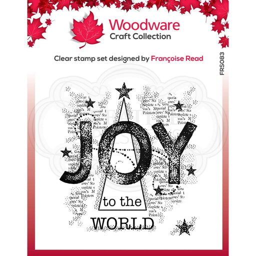 WOODWARE CLEAR STAMPS JOY - FRS083