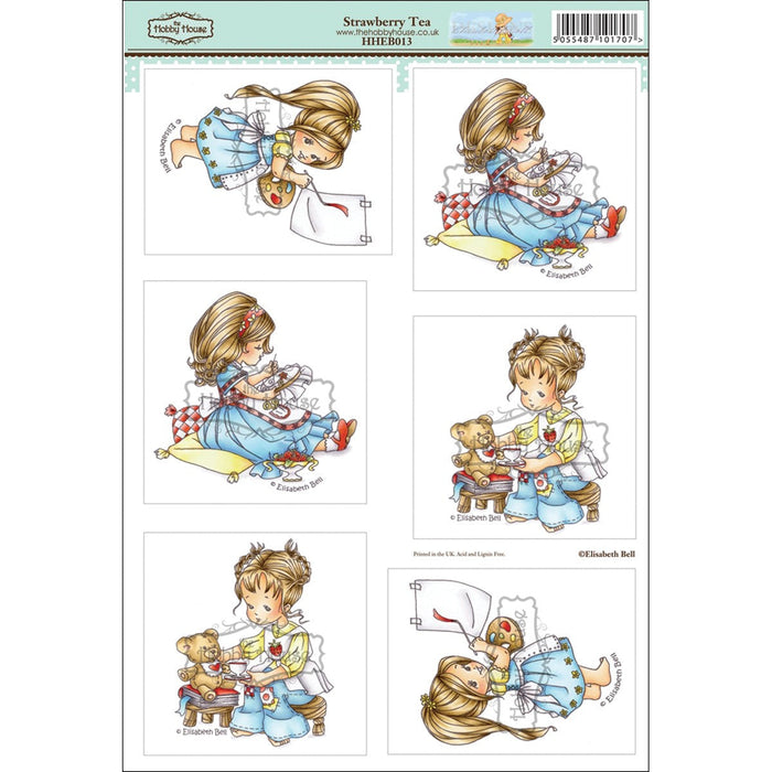 HOBBY HOUSE TOPPER STRAWBERRY TEA - HHEB013