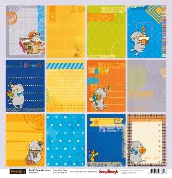 HOBBY&YOU 12X12 BASIK NEW JOURNALING CARDS - SCB220606809