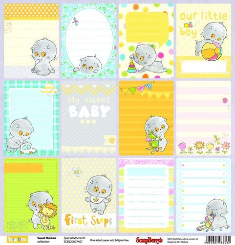 HOBBY&YOU 12X12 SWEET DREAMS SPECIAL MOMENTS - SCB220607407