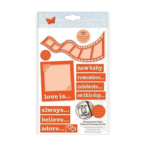 TONIC KEEPSAKE BOOK MAKER PHOTO AND FILMSTRIPS DIE - 2280E
