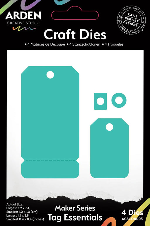 ARDEN CREATIVE STUDIO DIE MAKER SERIES  TAG ESSENTIALS - ACSCD0003