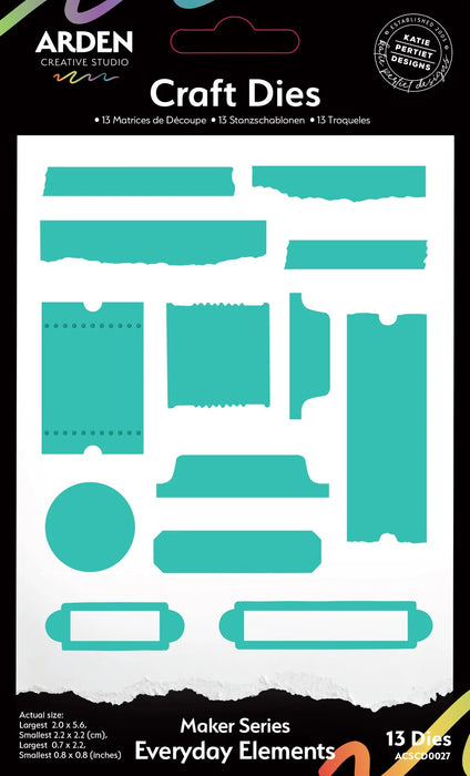 ARDEN CREATIVE STUDIO DIE EVERYDAY ELEMENTS   - ACSCD0027