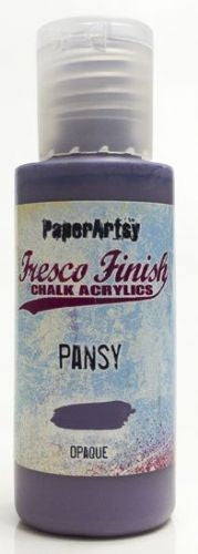 PAPER ARTSY FRESCO CHALK ACRYLICS PANSY - FF10