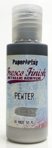 PAPER ARTSY FRESCO CHALK ACRYLICS PEWTER - FF21
