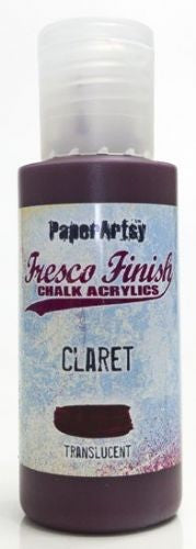 PAPER ARTSY FRESCO CHALK ACRYLICS CLARET - FF31