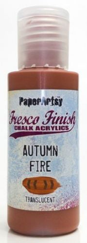 PAPER ARTSY FRESCO CHALK ACRYLICS AUTUMN FIRE - FF34