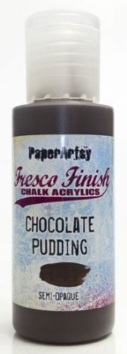 PAPER ARTSY FRESCO CHALK ACRYLICS CHOCOLATE PUDDING - FF42