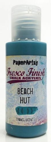 PAPER ARTSY FRESCO CHALK ACRYLICS BEACH HUT - FF43