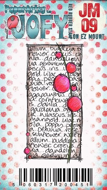 PAPER ARTSY JOFA MINI STAMP 09 - JM09