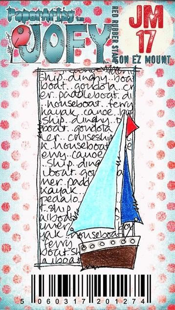 PAPER ARTSY JOFA MINI STAMP 17 - JM17