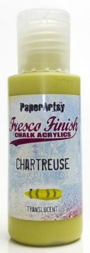 PAPER ARTSY FRESCO CHALK ACRYLICS CHARTREUSE - FF81