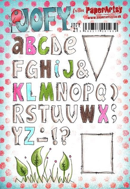 PAPER ARTSY JOFY STAMP SET 21 - JOFY21
