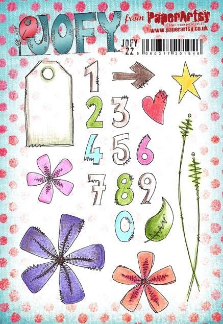 PAPER ARTSY JOFY STAMP SET 22 - JOFY22