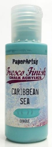 PAPER ARTSY FRESCO CHALK ACRYLICS CARIBBEAN SEA - FF94