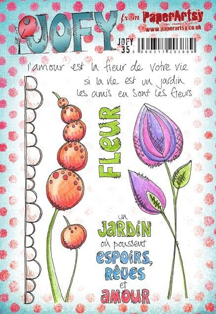 PAPER ARTSY JOFY STAMP SET 35 - JOFY35