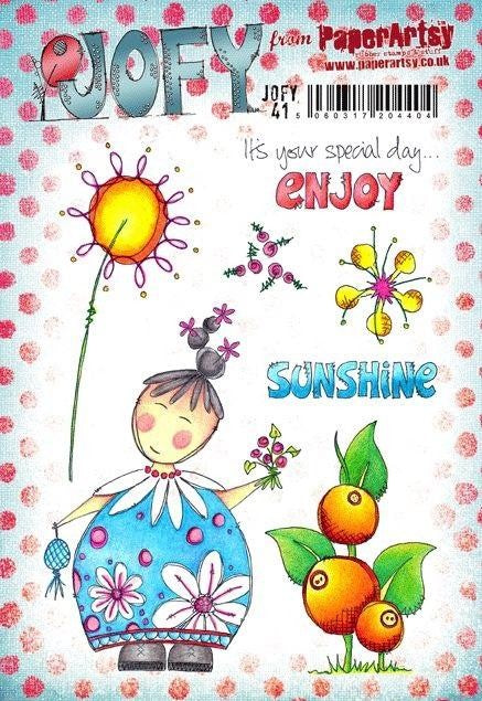 PAPER ARTSY JOFY STAMP SET 41 - JOFY41