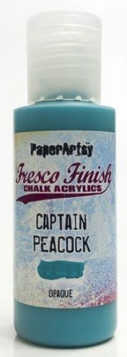 PAPER ARTSY FRESCO CHALK ACRYLICS CAPTAIN PEACOCK - FF110