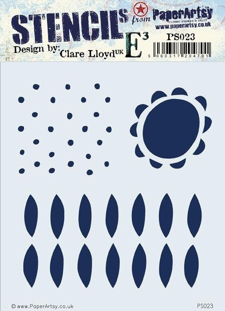 PAPER ARTSY STENCIL BY CLARE LLOYD - PS023