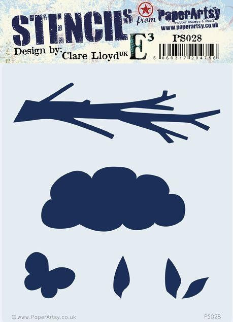 PAPER ARTSY STENCIL BY CLARE LLOYD 028 - PS028