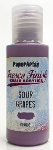 PAPER ARTSY FRESCO CHALK ACRYLICS SOUR GRAPES - FF115
